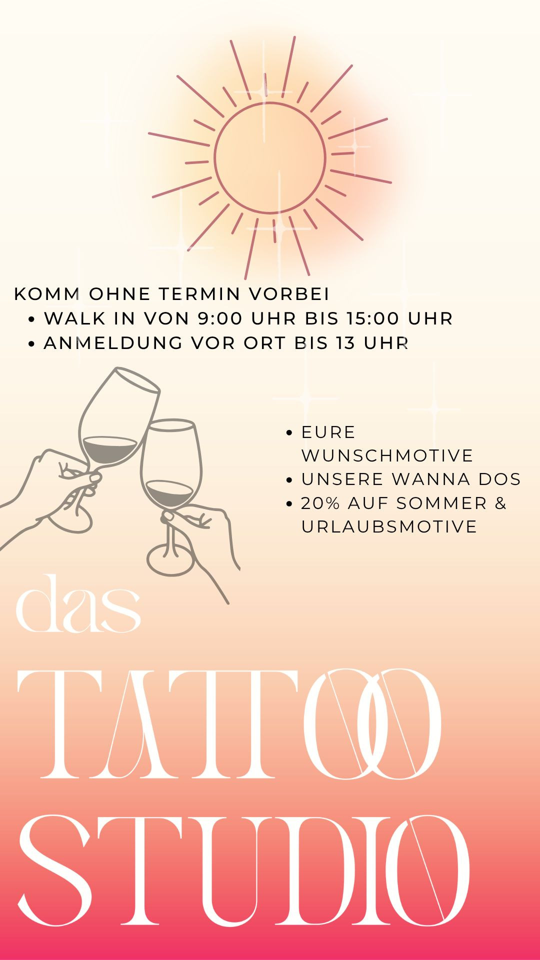Letzter Walk-In vor dem Sommer! – Bild 2